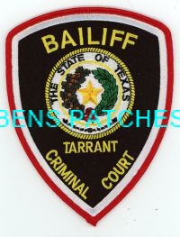 TEXAS,A,TARRANT COUNTY CRIMINAL COURT BAILIFF 1